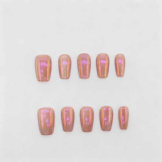 Mirror Chrome Press-On Nails